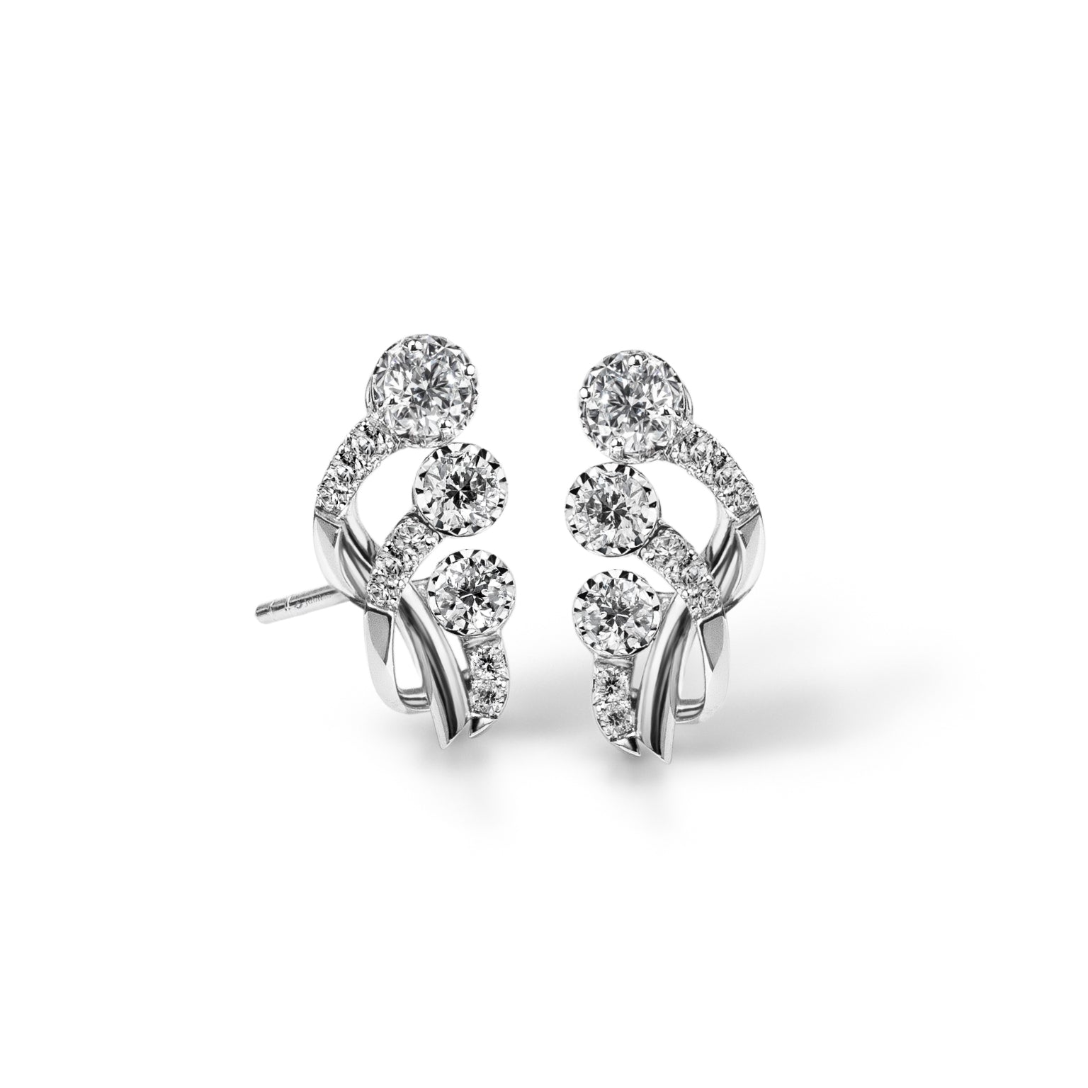 Larme d'Amour Enchanté Earrings Diamond Earrings
