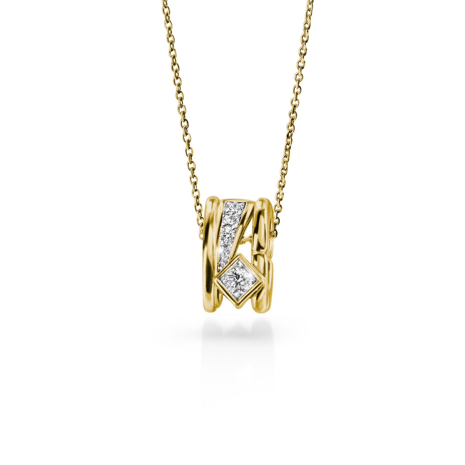 Lumiere Brique Fancy Tube Pendant