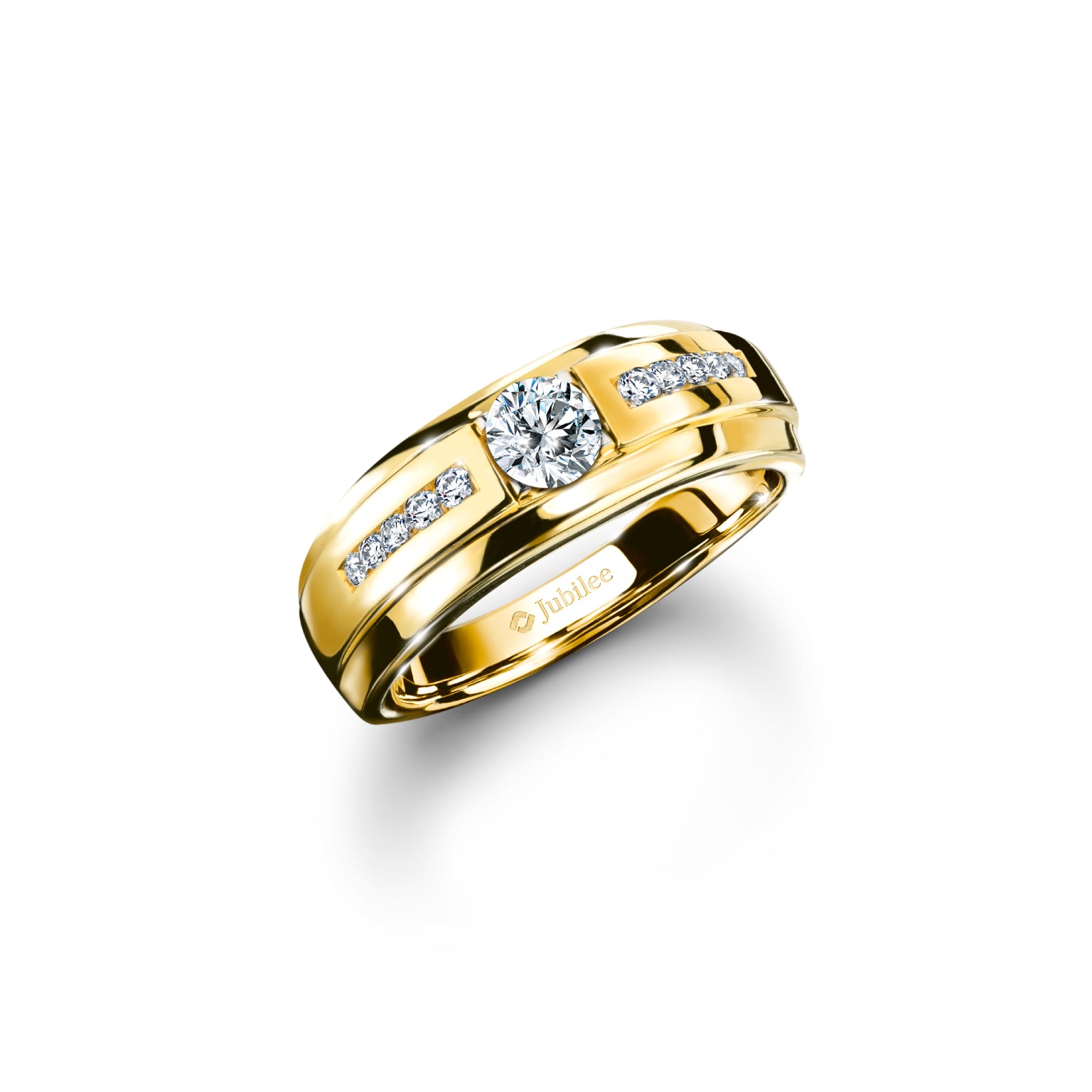 แหวนเพชร Smart Executive Ring (Certificate: GIA)