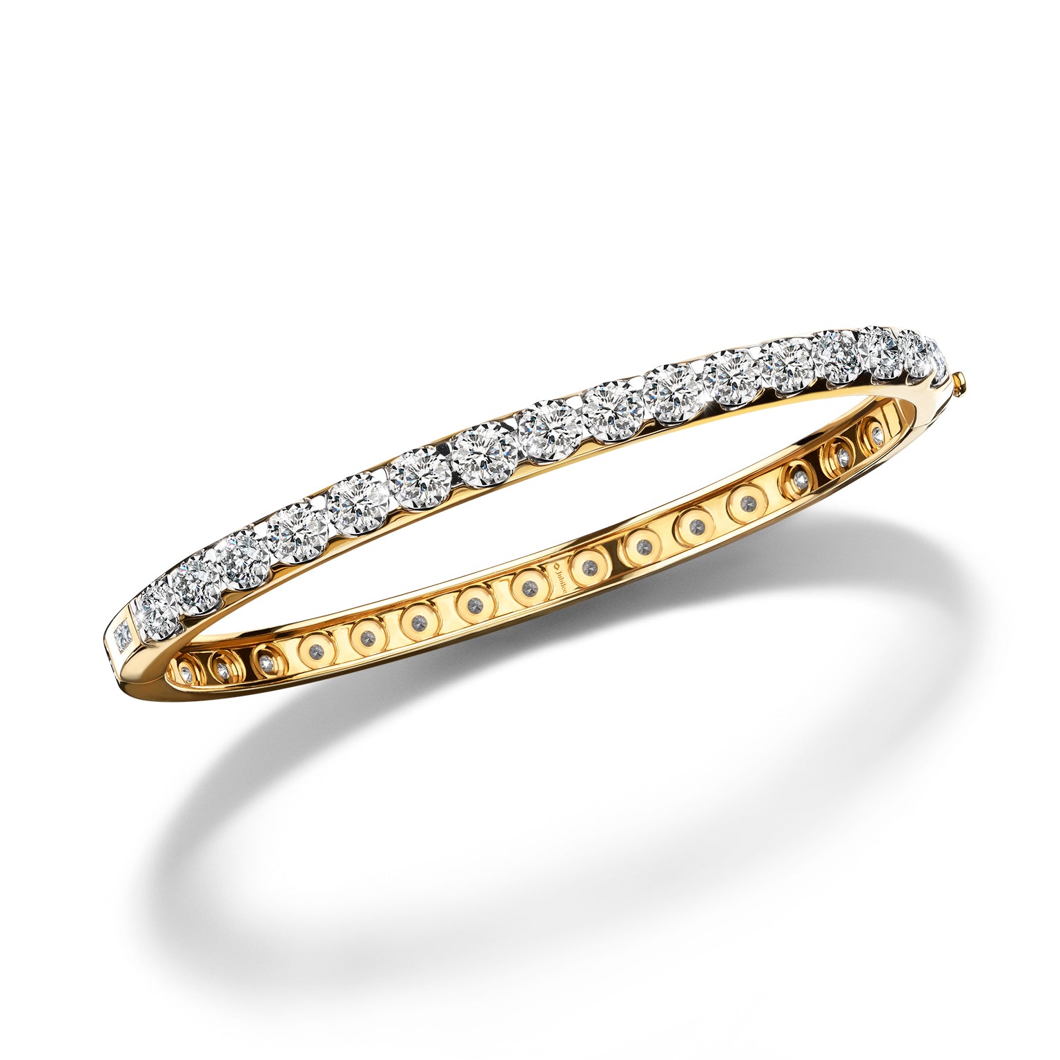 กำไลข้อมือเพชร Sparkle Diamond Line Lustre Bangle