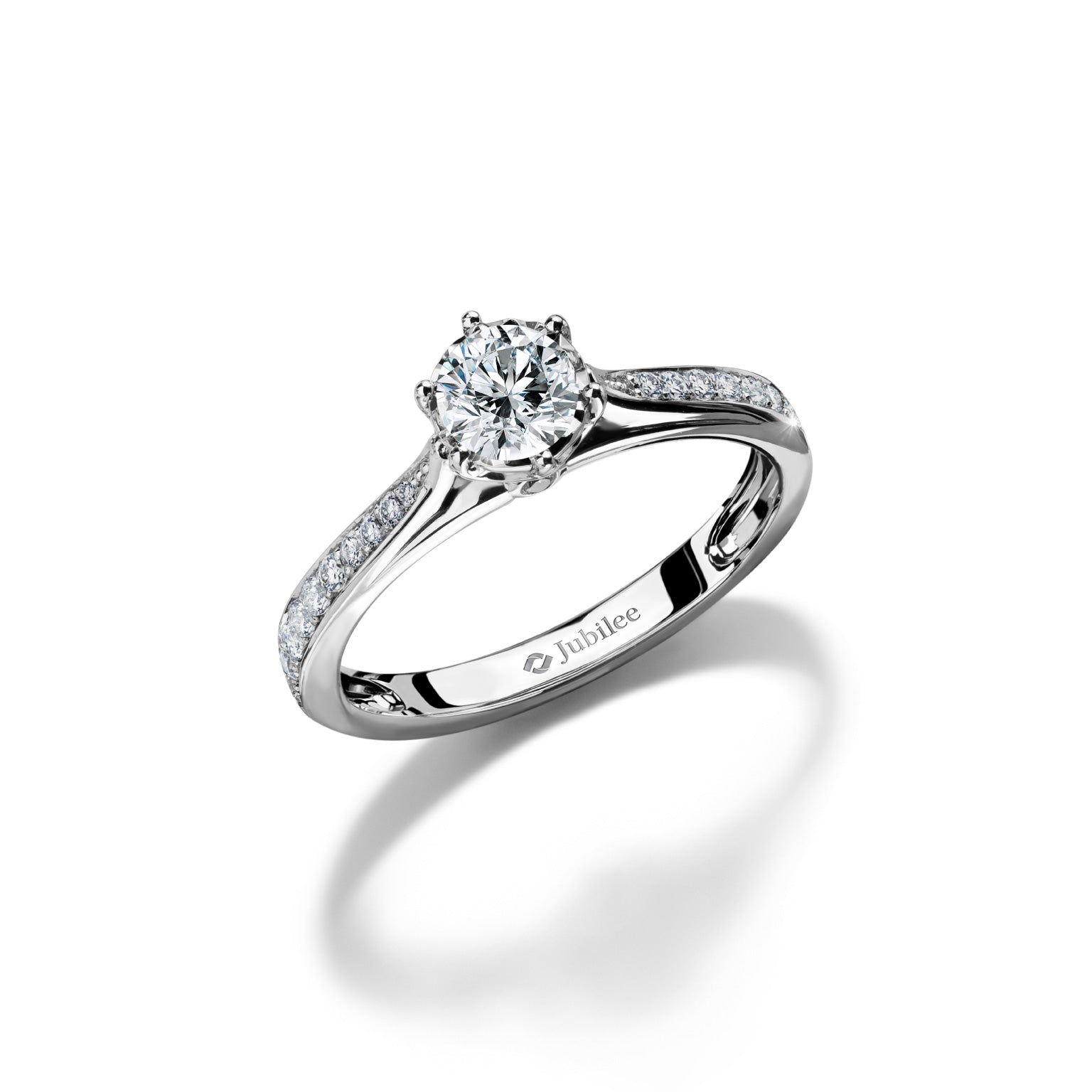 แหวนเพชร Classic Excellence Solitaire Diamond Ring (Certificate: GIA)