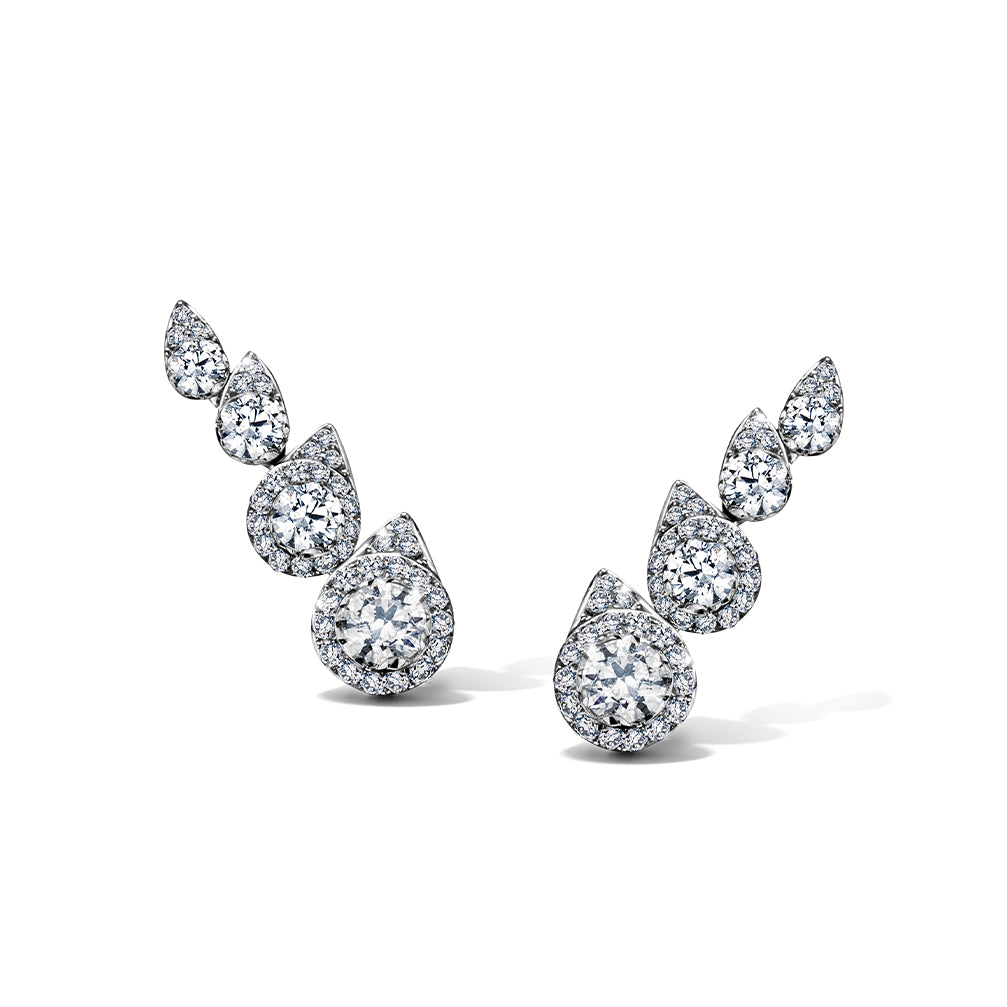 Divine Drop Earring Diamond Earrings
