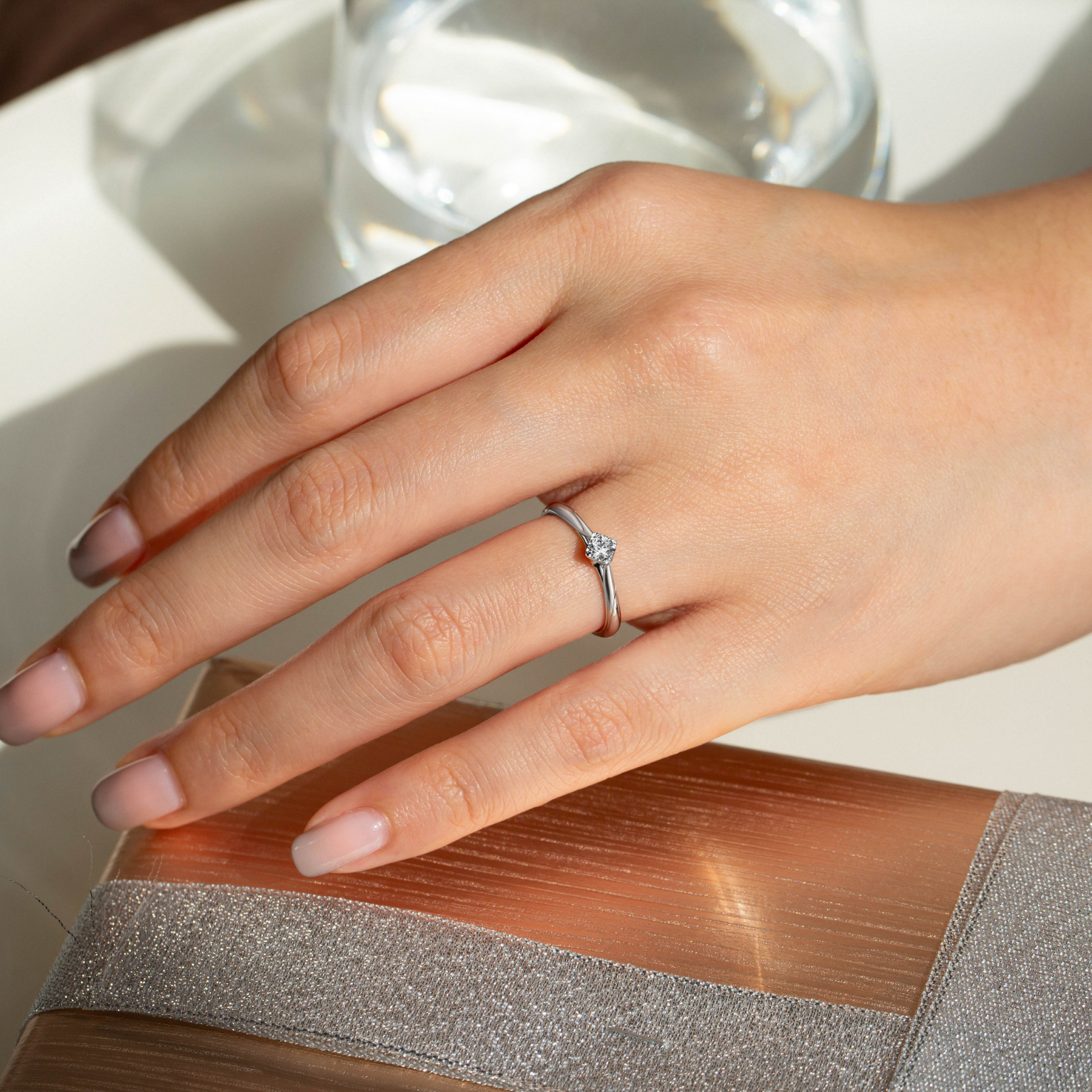 แหวนเพชร Love Blooming Solitaire Ring