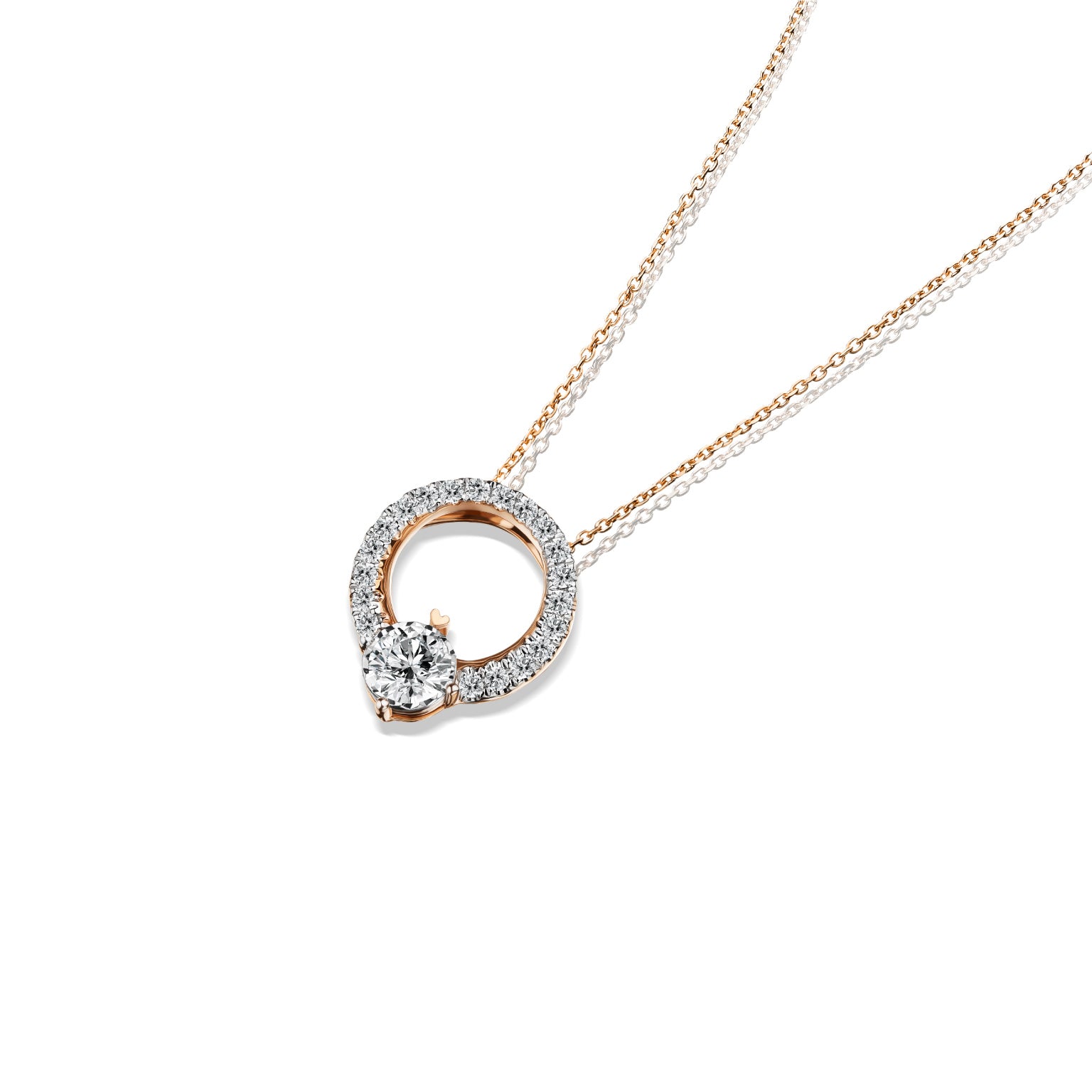 จี้เพชร Victorious Bloom Radiance Pendant