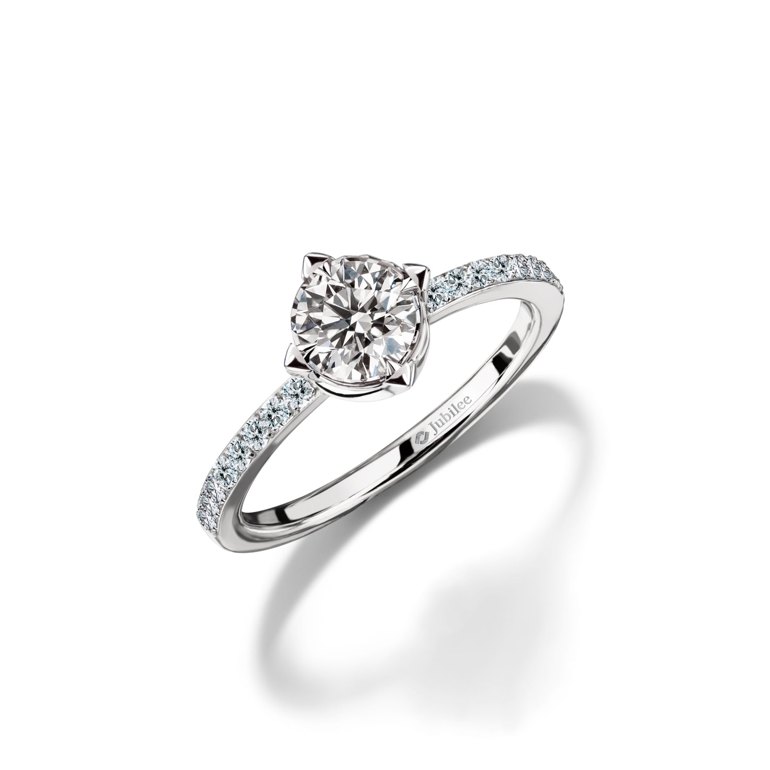 แหวนเพชร The Destined Solitaire Diamond Ring (Certificate: GIA)