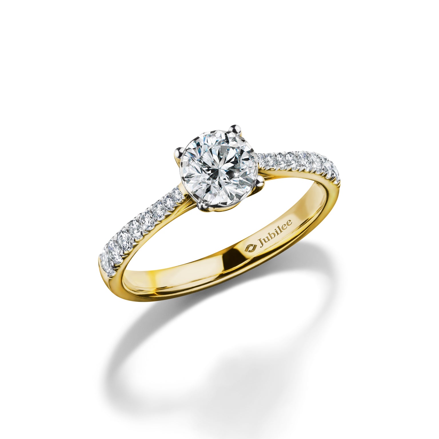 แหวนเพชร Classic Excellence Solitaire Prong Setting Diamond Ring (Certificate: GIA)